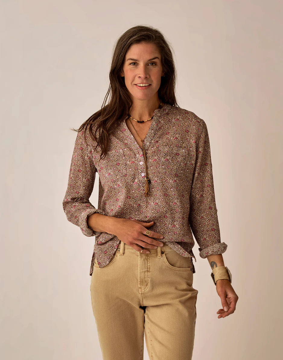 Carve Designs Dylan Gauze Shirt