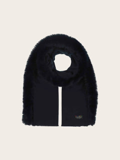 V. Frass Stretch Warp with Faux Fur Trim