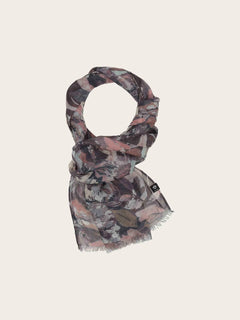V. Frass Sustainability Edition Painted Floral Scarf