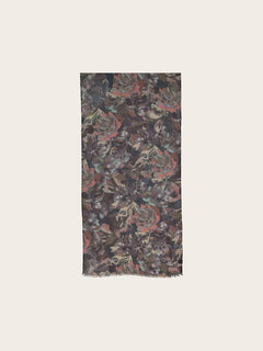 V. Frass Sustainability Edition Painted Floral Scarf