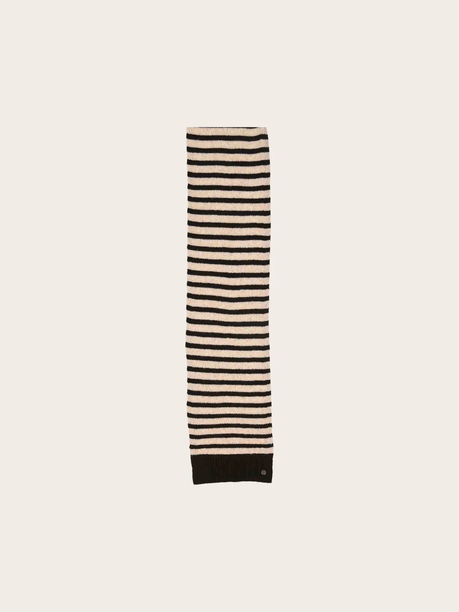 V. Frass Two Toned Striped Scarf