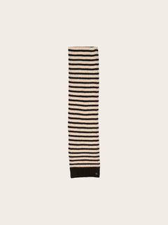 V. Frass Two Toned Striped Scarf