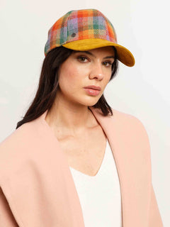 V. Frass Loevenich Wool Plaid Baseball Cap