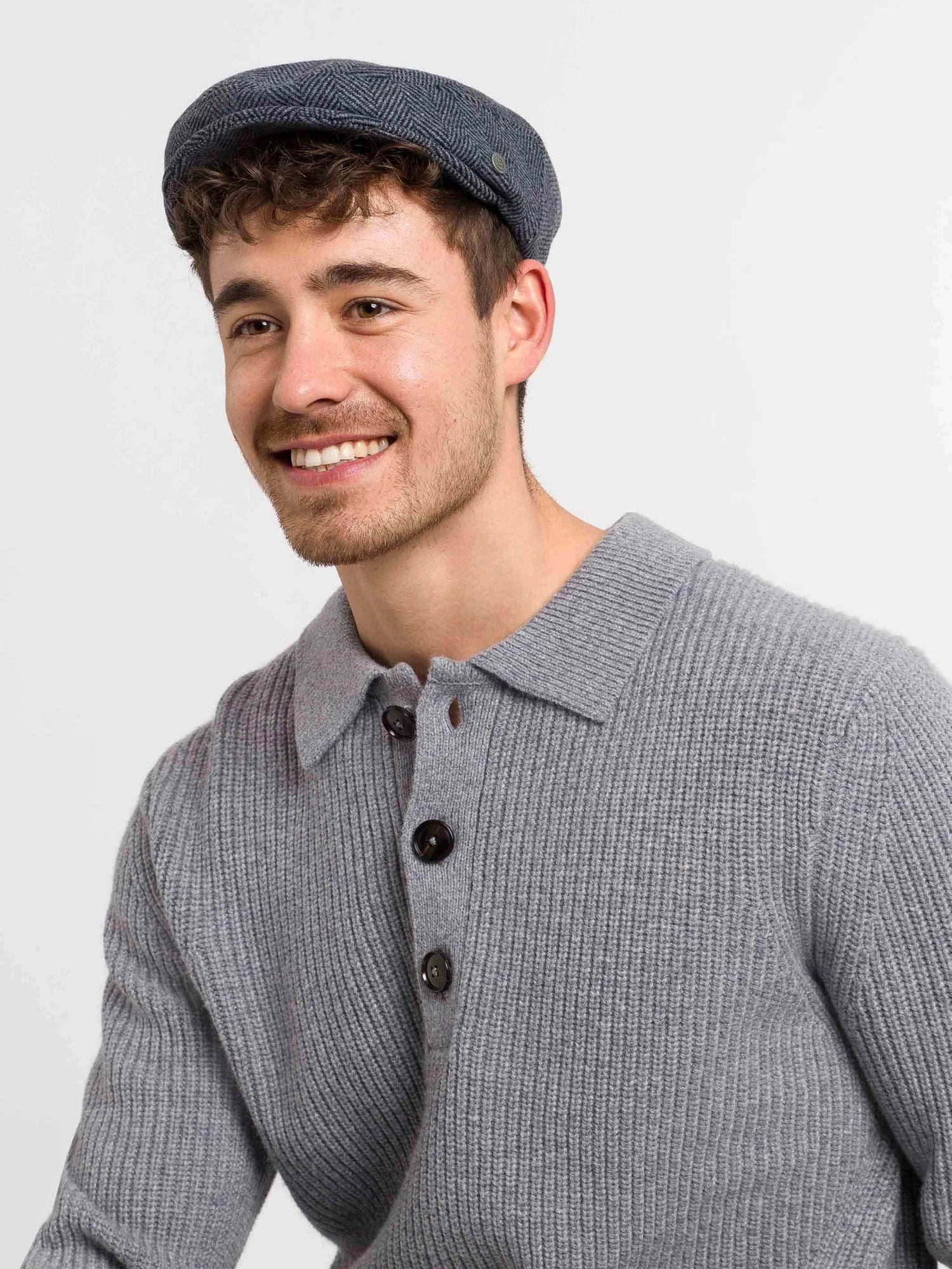 V. Frass Bugatti Herringbone Cap