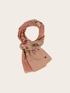V. Frass Floral Shine Scarf