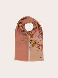 V. Frass Floral Shine Scarf
