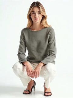 Gerry Weber Ribbed Pullover With Pocket