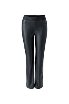 Oui Leather Look Pants