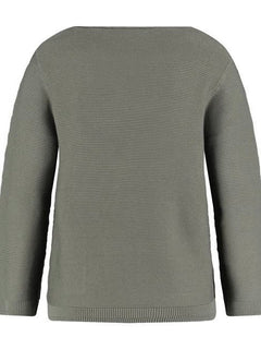 Gerry Weber Ribbed Pullover With Pocket
