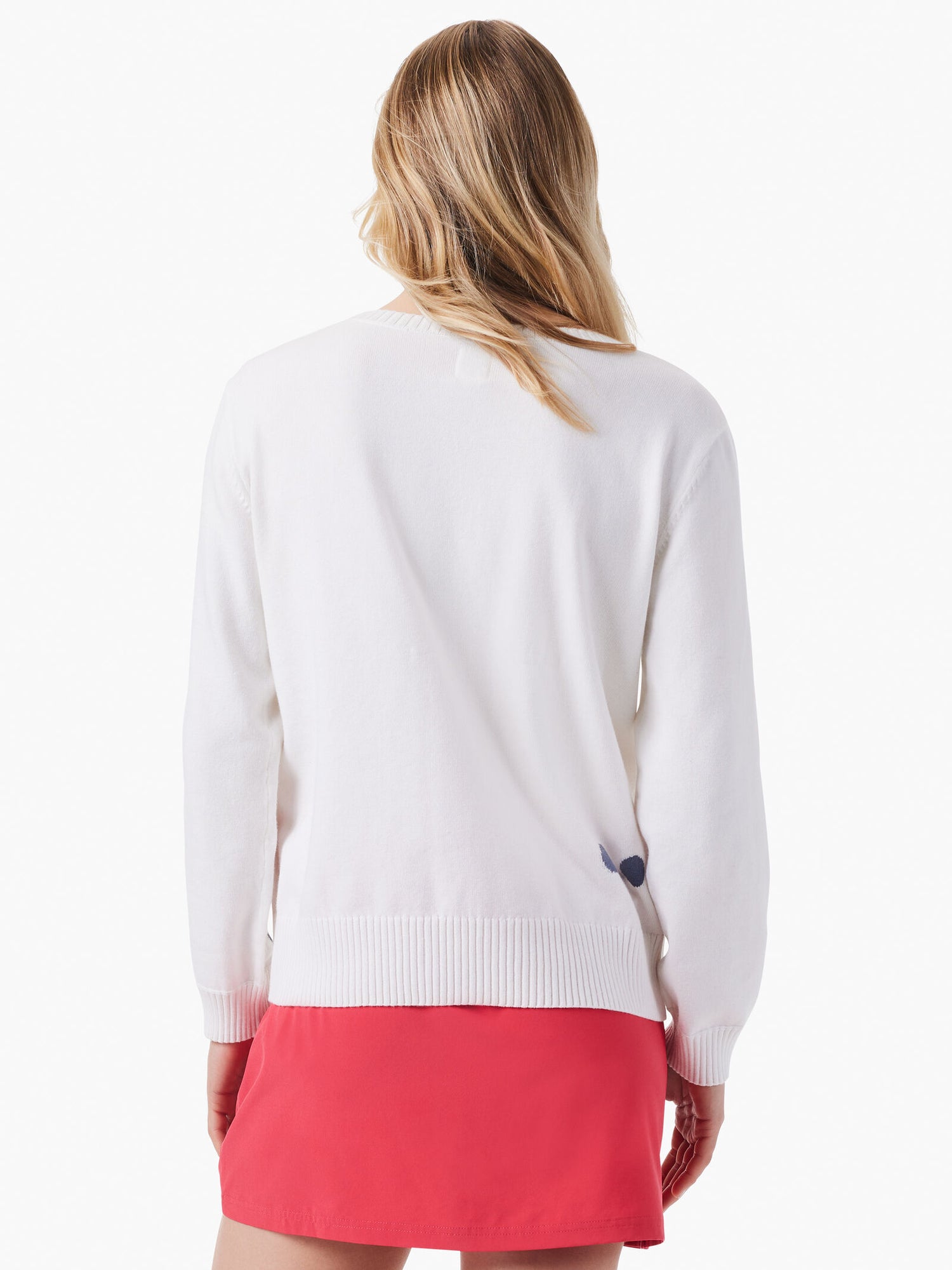 Nic + Zoe Back To Front Dotted Sweater