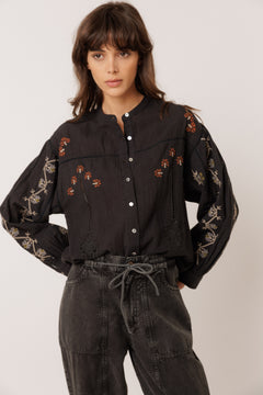Indi & Cold Embroidered Blouse