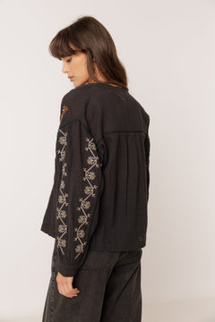 Indi & Cold Embroidered Blouse