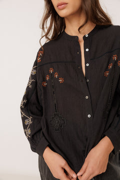 Indi & Cold Embroidered Blouse