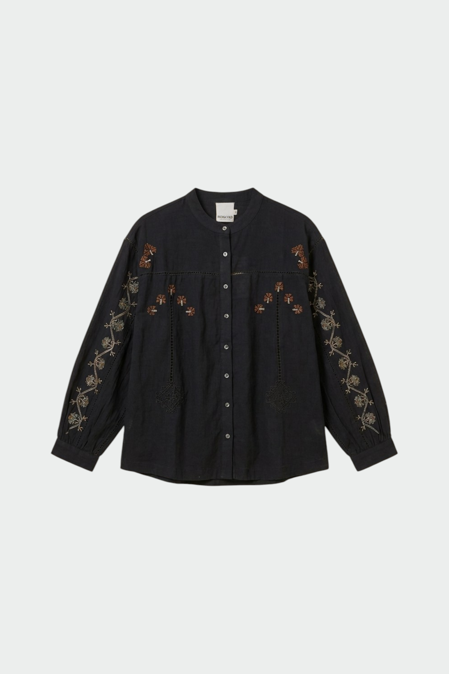 Indi & Cold Embroidered Blouse