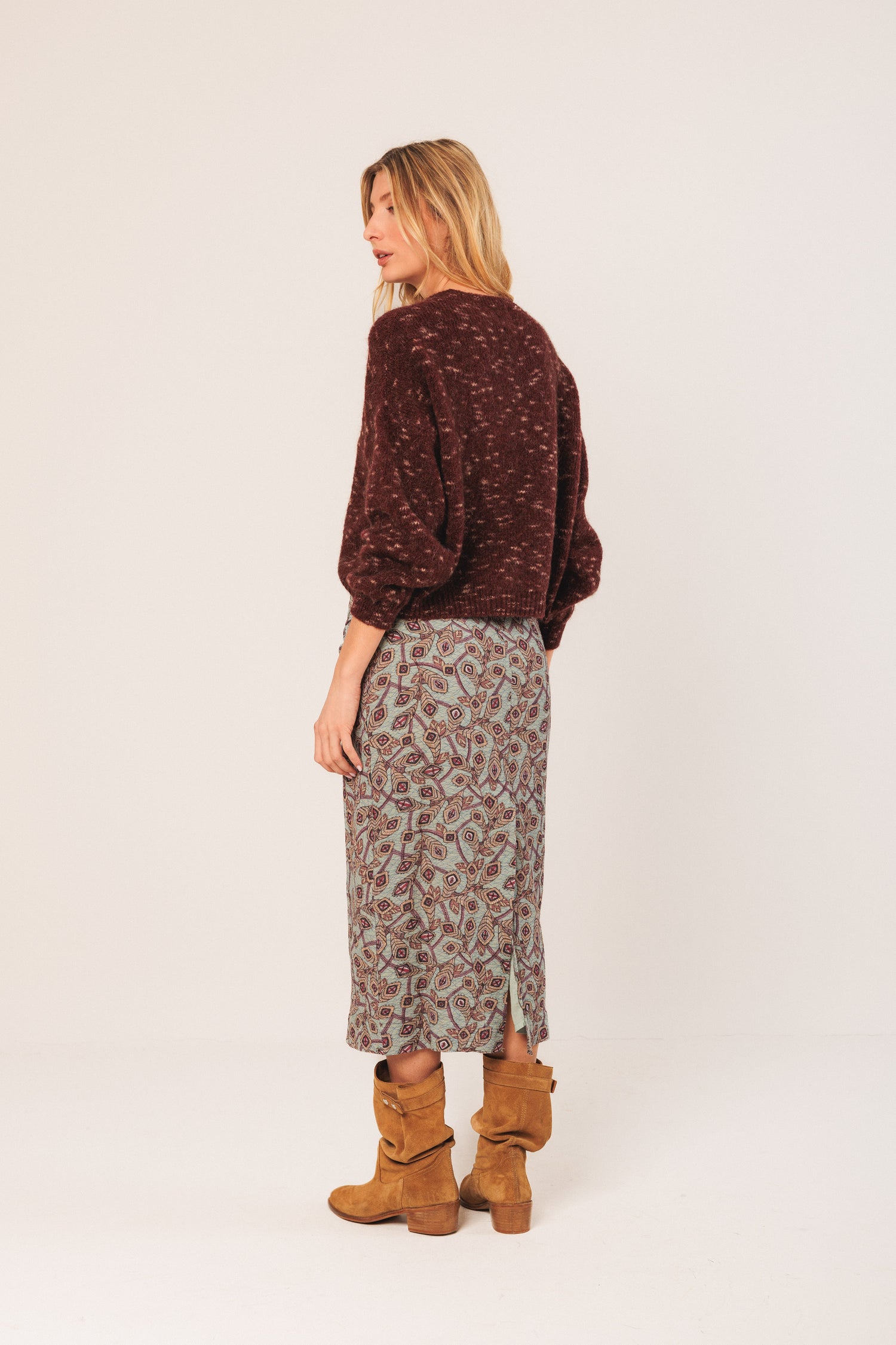 Indi & Cold Printed Skirt