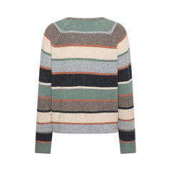 Mansted Amina Striped Wool Cardigan