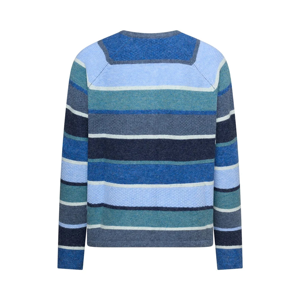 Mansted Amina Striped Wool Cardigan