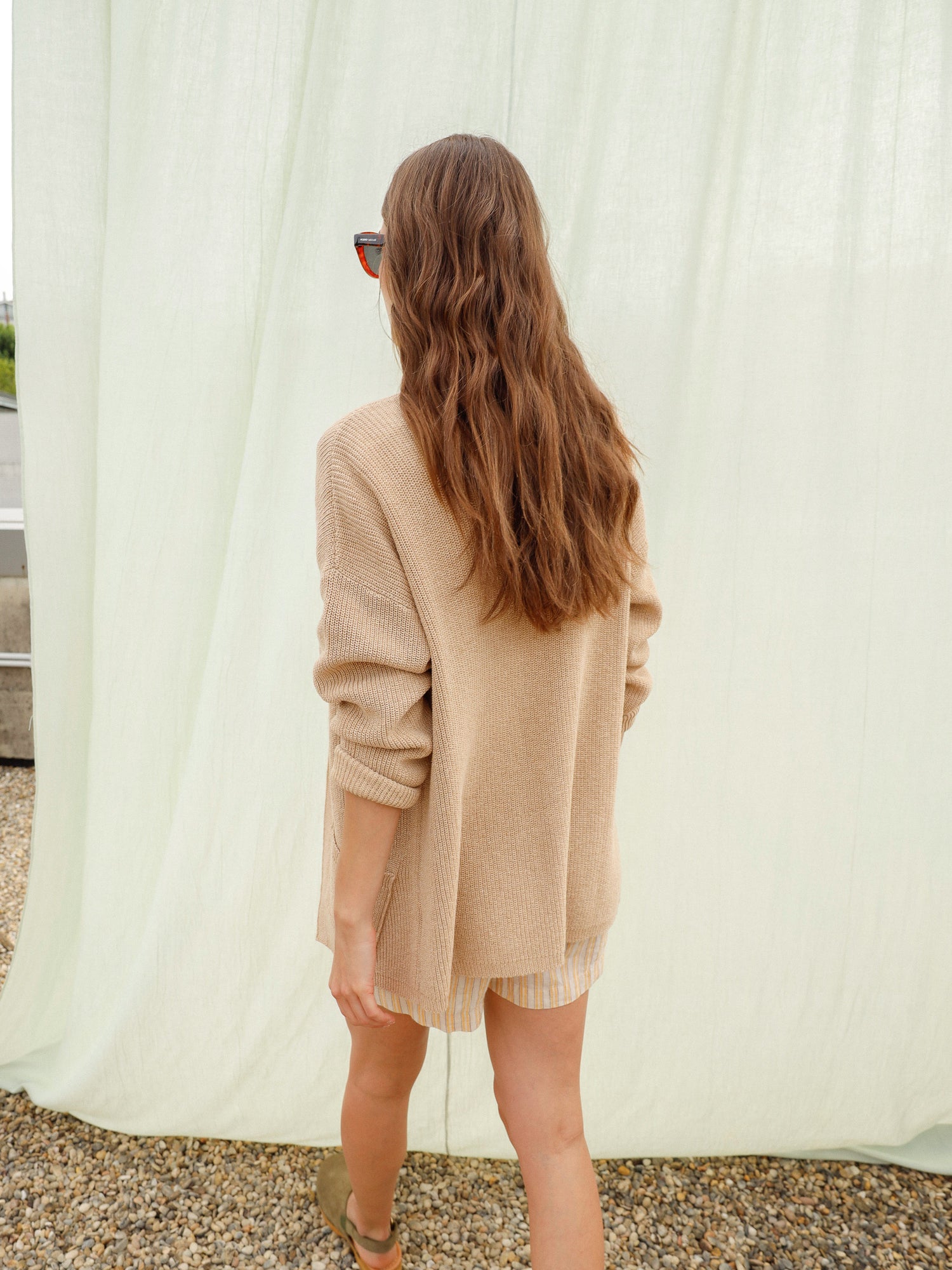 Indi & Cold Long Open Cardigan