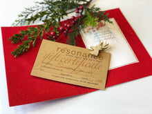 Load image into Gallery viewer, Resonance Gift Card Christmas
