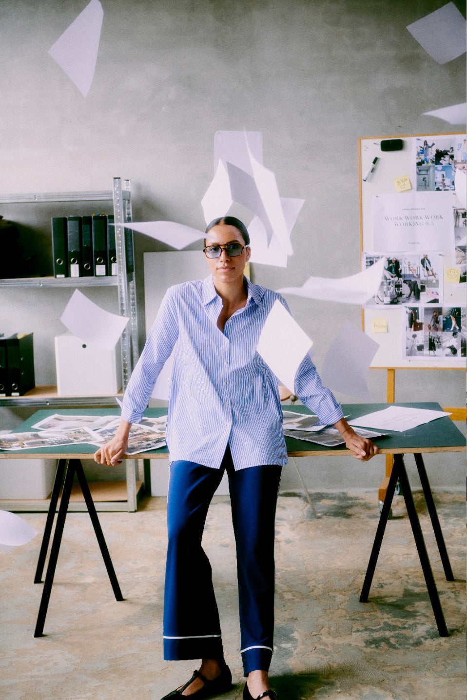 B.Young Danta Piping Pants