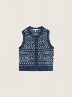 Castwork Fair Isle Merino-Blend Vest