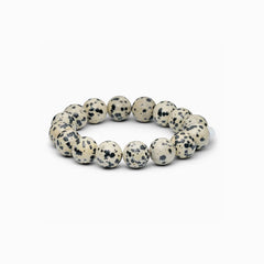 Soï Chunky Dalmation Jasper Joy Bracelet