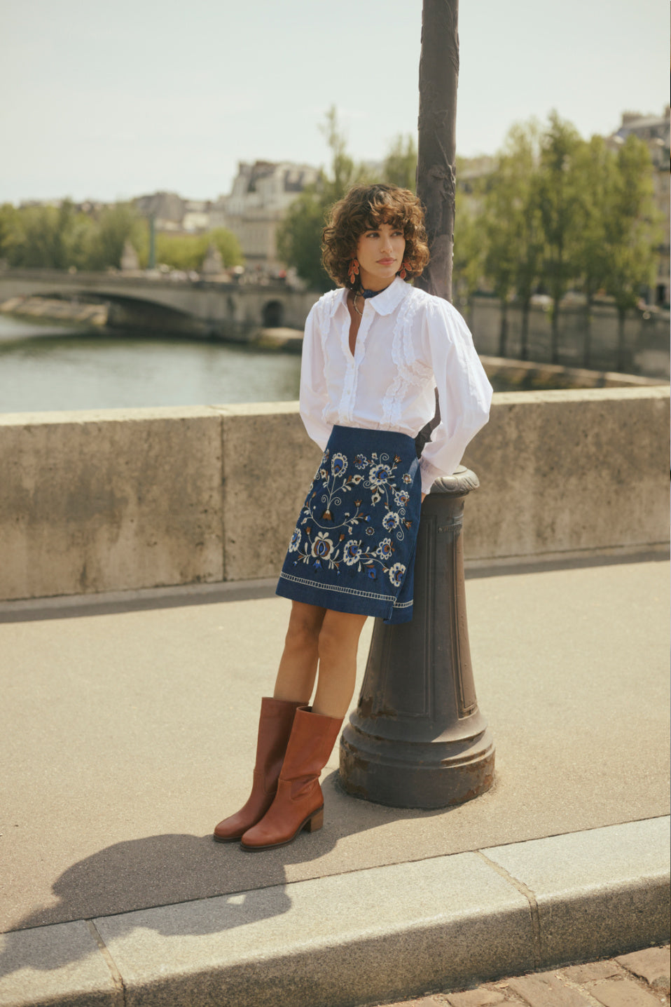 Cream Gro Skirt