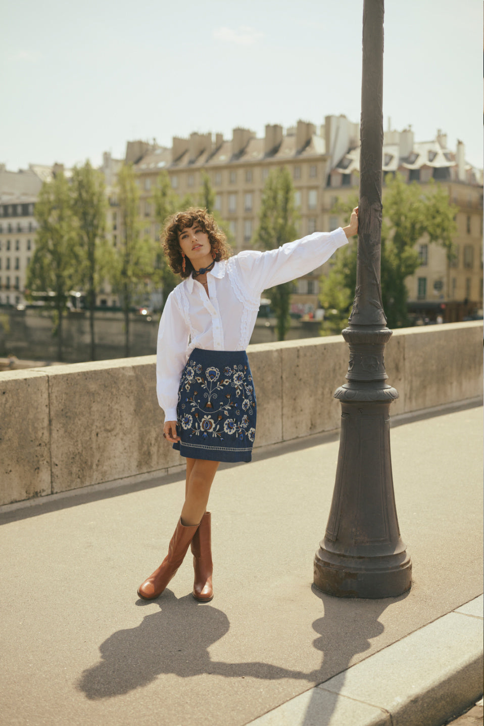Cream Gro Skirt