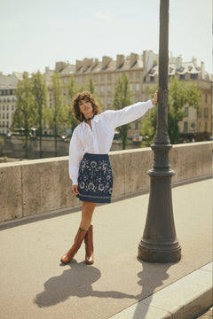 Cream Gro Skirt