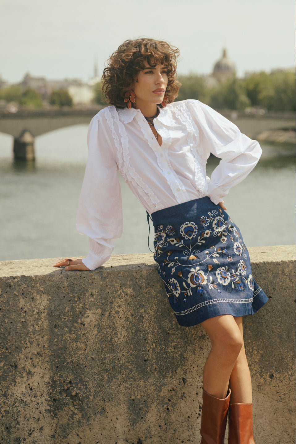 Cream Gro Skirt
