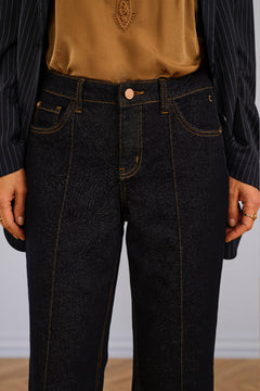 Cream Ranja Cuffed Jeans Baiily Fit 30" Inseam