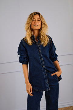 Cream Maddie Denim Shirt