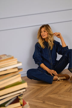 Cream Maddie Denim Shirt