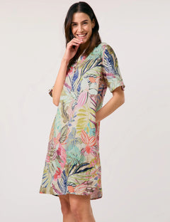 Gerry Weber Printed Linen Dress