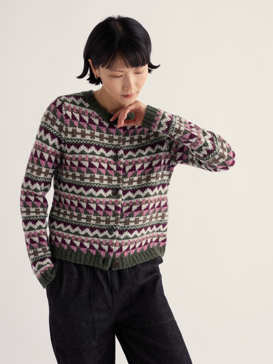 Seasalt Dawson Pick Fairisle Cardigan