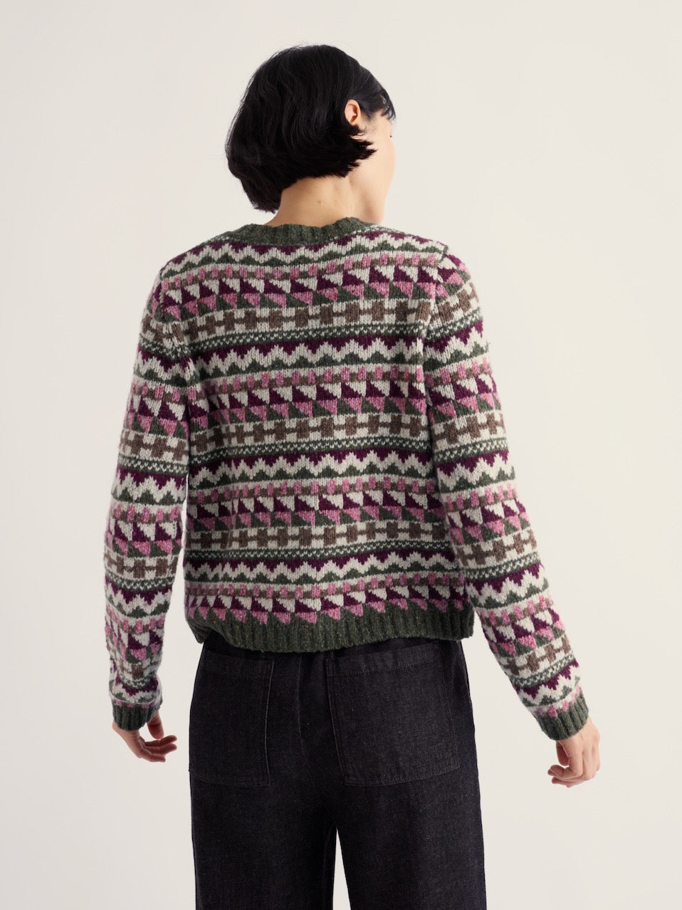 Seasalt Dawson Pick Fairisle Cardigan