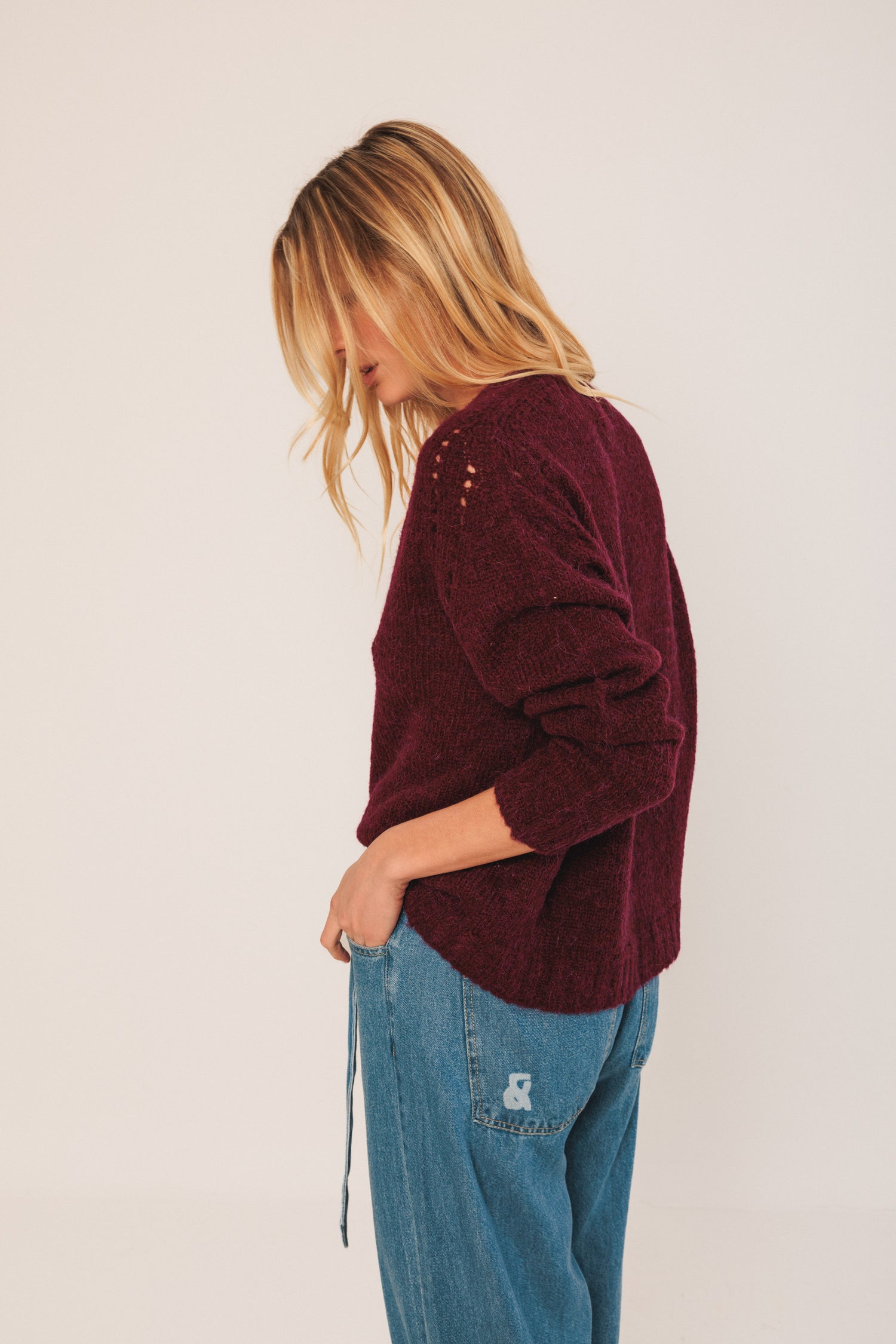 Indi & Cold V-Neck Cardigan