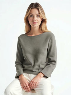 Gerry Weber Ribbed Pullover With Pocket