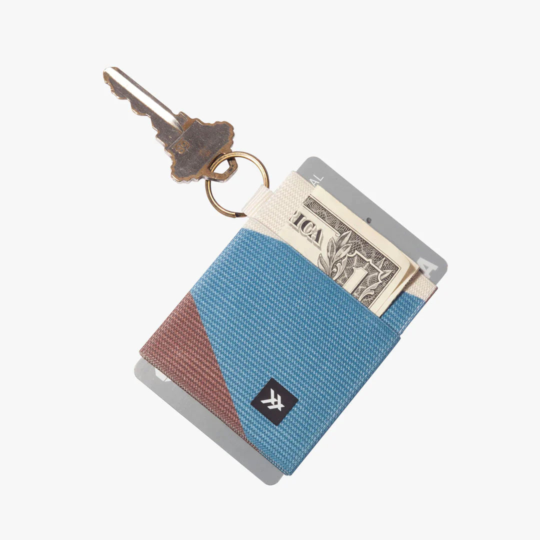 Thread Elastic Wallet (Fine Linen Blue)