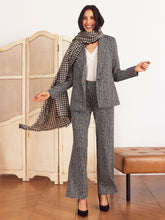 Load image into Gallery viewer, Nic + Zoe Etched Tweed Knit Blazer