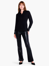 Load image into Gallery viewer, Nic + Zoe Faux Leather Bootcut Pant