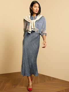 Nic + Zoe Monogram Slip Skirt