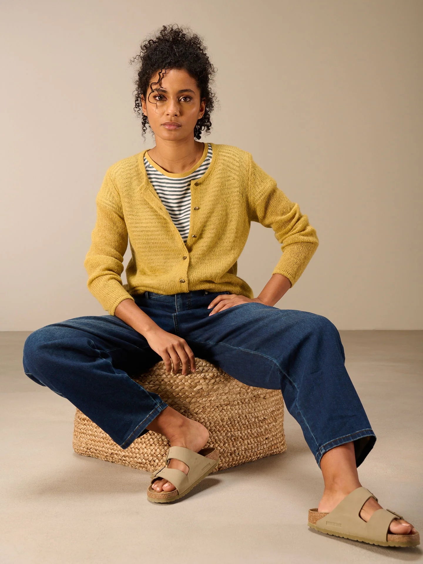 Nile Barrel Leg Jeans