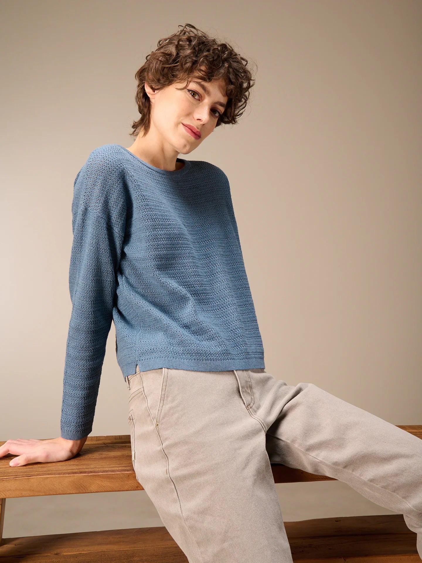 Nile Patterned Pullover