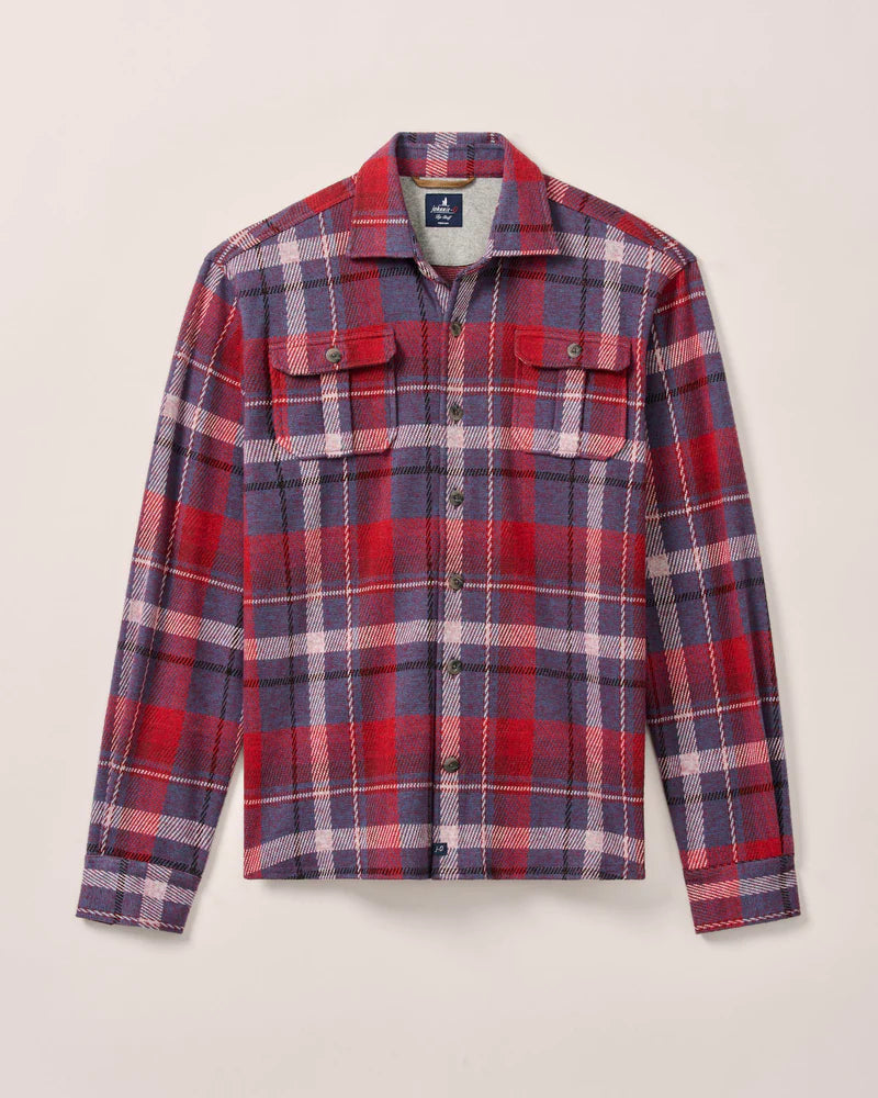 Johnnie-O Gustaf Stretch Flannel Lodge Shirt