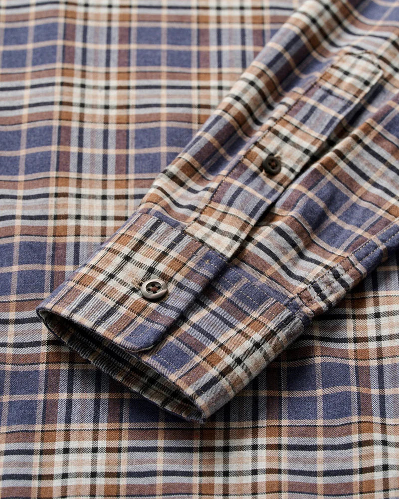 Johnnie-O Kamper Performance Flannel Button Down Shirt