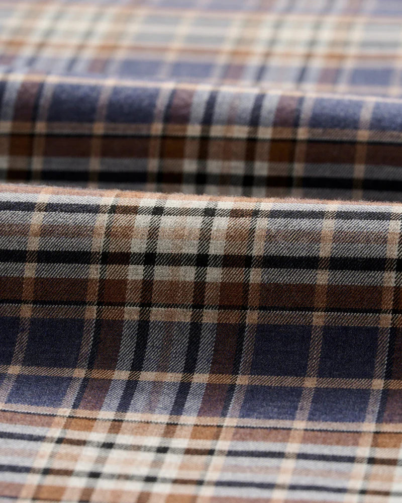Johnnie-O Kamper Performance Flannel Button Down Shirt