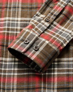 Johnnie-O Langston Performance Flannel Button Down Shirt