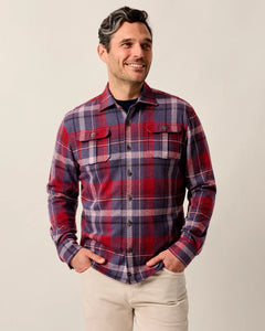 Johnnie-O Gustaf Stretch Flannel Lodge Shirt