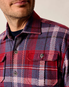 Johnnie-O Gustaf Stretch Flannel Lodge Shirt